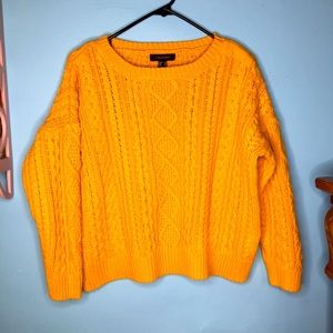 Mustard Yellow chunky Atmosphere Sweater Size S
